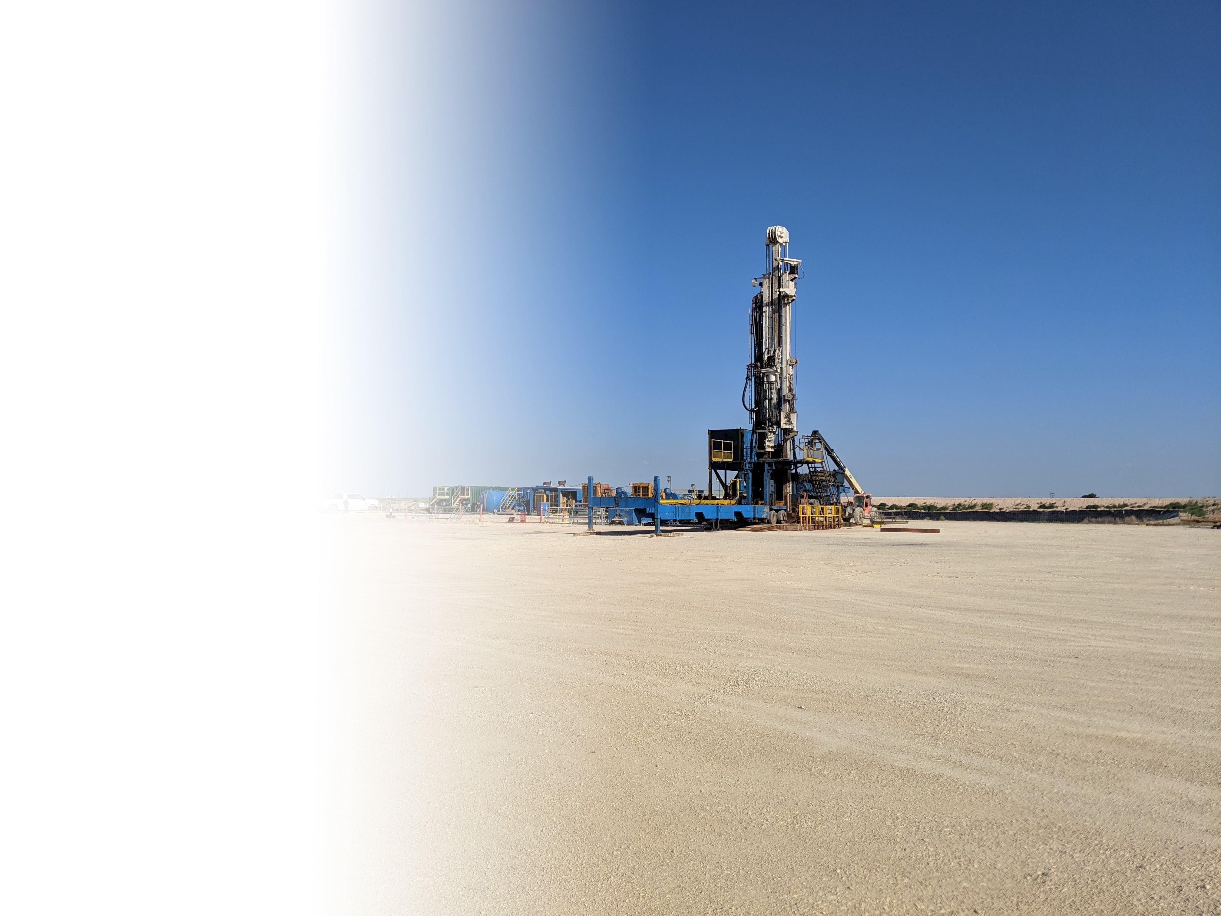 Drilling rig in the Permian Basin